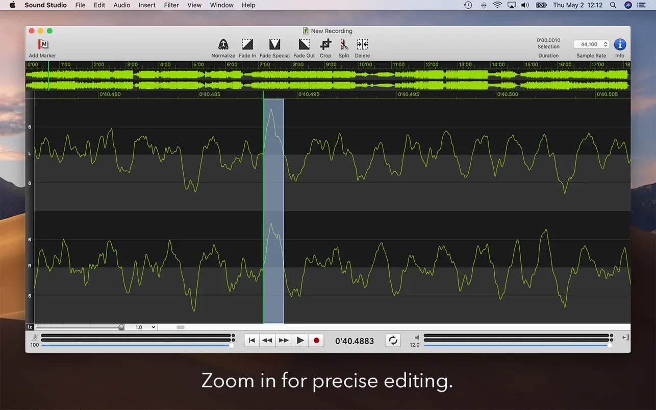 Sound Studio screenshot 4